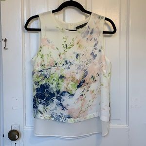 Rose & Olive Sleeveless Top